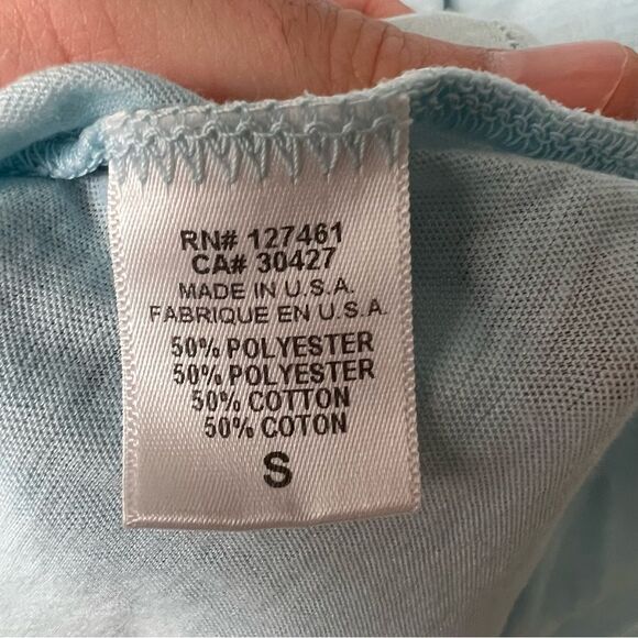 NWT Revolve x Wildfox Couture Twinning No9 Tee in Honolulu Blue | size S - Picture 8 of 10